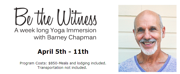 Be The Witness with Barney Chapman